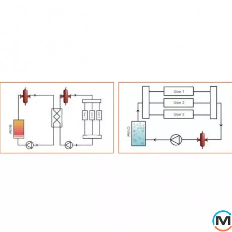 Сепаратор воздуха DN40 (1 1/2'') 110*C/10bar Termojet, Диаметр резьбы: 1 1/2", фото , изображение 3