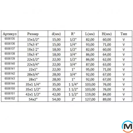Американка із зовнішнім різьбленням ASG INOX 42x1 1/2", Діаметр різьблення: 1 1/2", Діаметр (мм): 42, фото , зображення 4