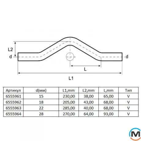 Обвід ASG INOX 28, Діаметр (мм): 28, фото , зображення 2