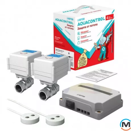 Система контролю протікання води СКПВ Neptun Aquacontrol 1/2 (TR), Діаметр різьблення: 1/2", фото 