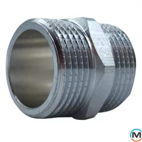 Хром FADO ніпель 1", Діаметр різьблення: 1", фото 