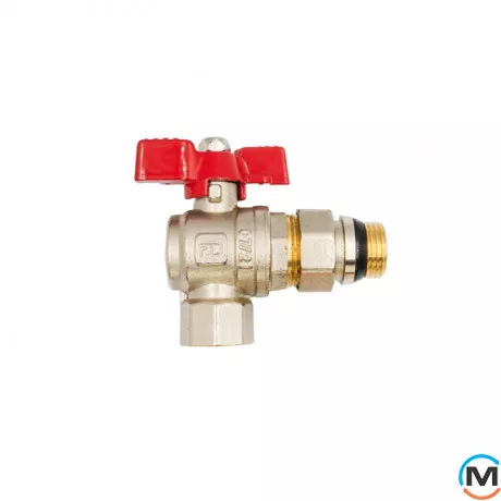 Кран американка кутовий Fado PN40 20 3/4'', Діаметр різьблення: 3/4'', фото 