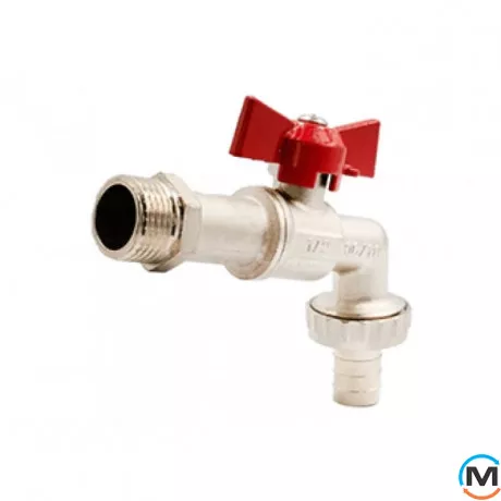 Кран поливу FADO New 1/2" метелик, Діаметр різьблення: 1/2'', фото 