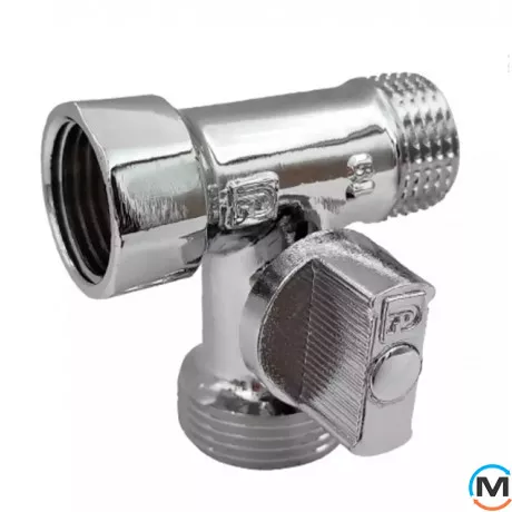 Кран прохідний Fado NEW 1/2''x3/4''x1/2'', фото 