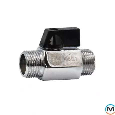 Кран кульовий Fado МІНІ 15 1/2" ПН, Тип різьблення: Зовнішня/Зовнішня, фото 