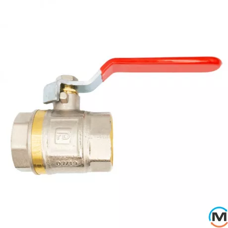 Кран кульовий Fado New PN40 15 1/2'' ВВ Ручка, Тип різьблення: Внутрішня/Внутрішня, Діаметр різьблення: 1/2'', Тип ручки: Ручка, фото 