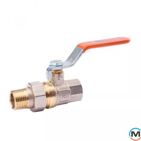 Кран шаровой со сгоном FADO Classic PN40 15 1/2" ЗВ ручка, Диаметр резьбы: 1/2’’, фото 