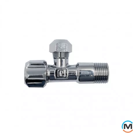 Кран угловой Fado вентильный 1/2''x3/8'', Диаметр резьбы: 1/2"×3/8", фото 
