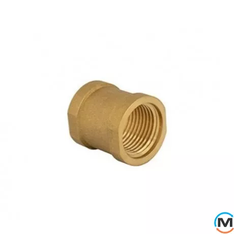 Латунь FADO муфта 3/4", Діаметр різьблення: 3/4", Виконання: Пряма, фото , зображення 2