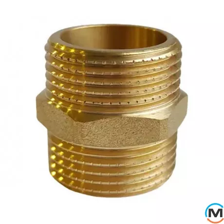 Латунь FADO ніпель 3/4", Діаметр різьблення: 3/4", фото 