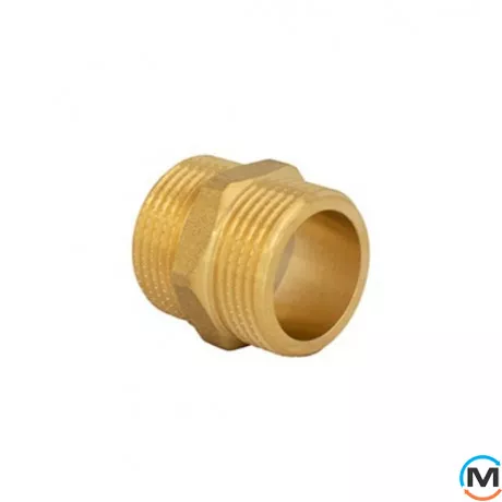 Латунь FADO ніпель 3/4", Діаметр різьблення: 3/4", фото , зображення 2