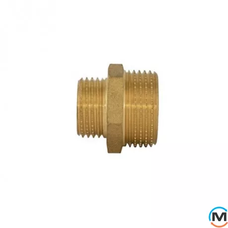Латунь FADO редукційний ніпель 1/2''х3/8'', Діаметр різьблення: 1/2"х 3/8", фото , зображення 2