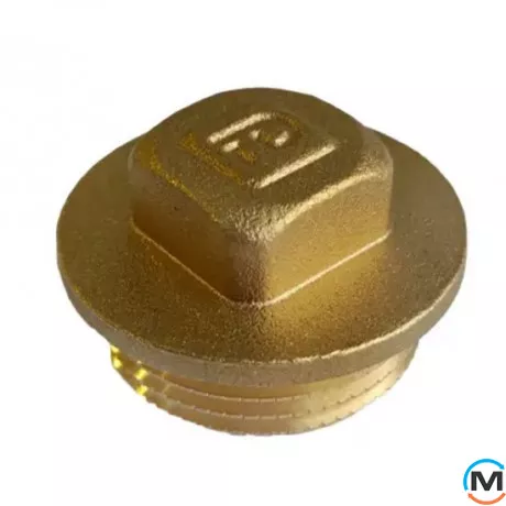 Латунь FADO Заглушка 3/4" С, Тип різьблення: Зовнішня, Діаметр різьблення: 3/4", фото 