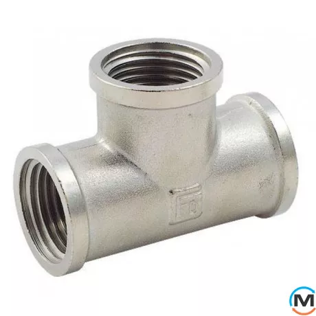 Нікель Fado Трійник 2", Тип різьблення: Внутрішня/Внутрішня/Внутрішня, Діаметр різьблення: 2", фото 