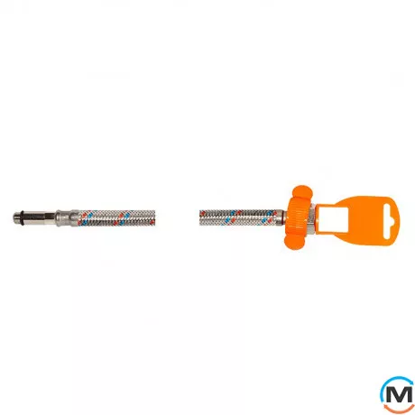 Шланг для воды FADO M10х1/2"120 см длинная, Вариант: Удлиненный, Диаметр резьбы: M10х1/2", Длина  (см): 120, фото 