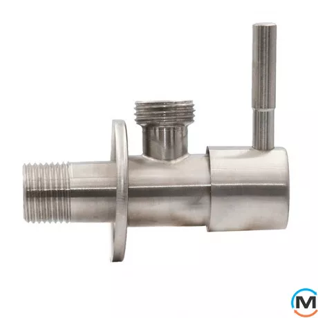 Угловой кран FADO NEW с керамической головкой 1/2 x1/2 ЗЗ, фото 