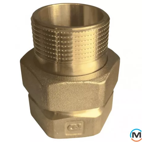 Зганяння-американка Латунь FADO 32 1 1/4" пряма, Діаметр різьблення: 1 1/4", Виконання: Пряма, фото 