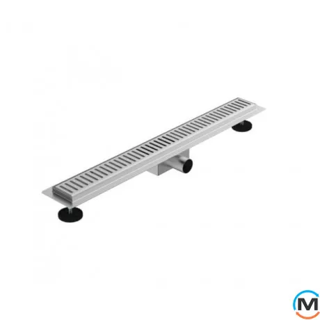 Трап душовий ASG 01P INOX SS304L DRY 300х70, Монтажна довжина (мм): 300, фото 