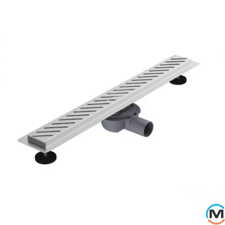 Трап душевой ASG 04G INOX SS304L Double Lock 900х70, Монтажная длина (мм): 900, фото 