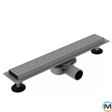 Трап душовий ASG 04P GREY SS304L Double Lock 700х70, Монтажна довжина (мм): 700, фото 