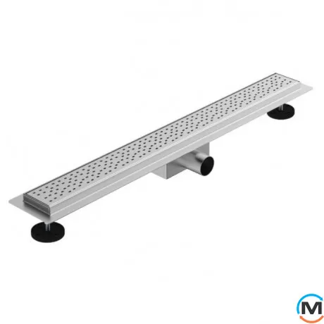 Трап душевой ASG 01E INOX SS304L DRY 900х70, Монтажная длина (мм): 900, фото 