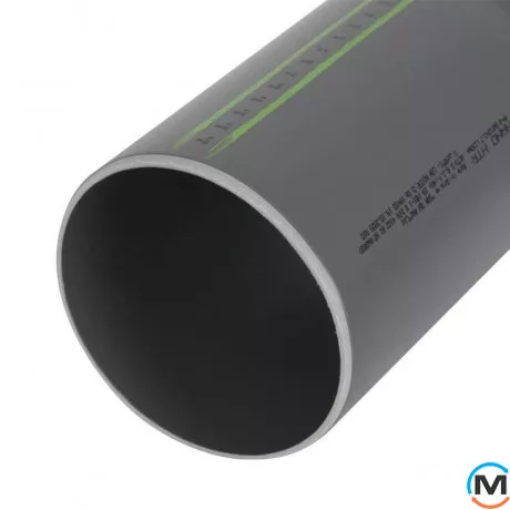 Труба канализационная ASG HTR 160x500, Цвет: Серый, Диаметр (мм): 160, Длина (мм): 500, фото , изображение 2