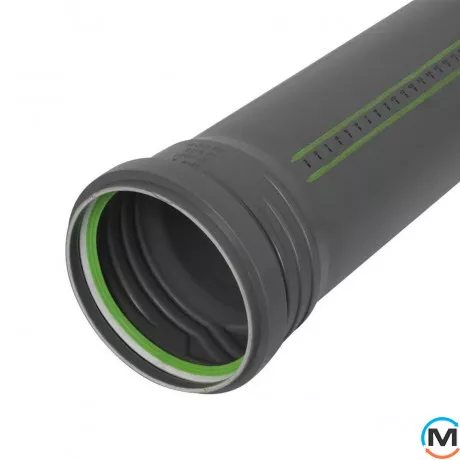 Труба канализационная ASG HTR 160x250, Цвет: Серый, Диаметр (мм): 160, Длина (мм): 250, фото , изображение 3