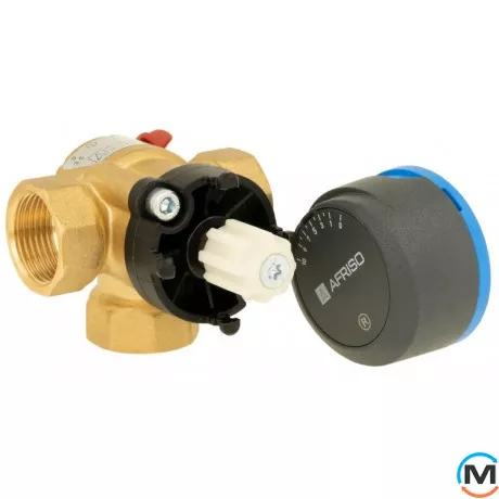 Клапан Afriso 3-ходовий поворотний змішувальний ARV 382 Vario ProClick DN20, Rp 3/4” Kvs 3,5 - 9, Діаметр різьблення: 3/4”, фото , зображення 3