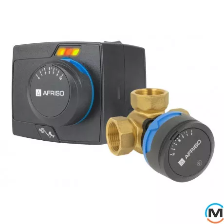 Комплект Afriso 3-ходовий клапан ARV382 Vario ProClick DN20 Rp3/4” Kvs 3,5-9 + Привід ARM 323 ProClick, Варіант: ARM 323 ProClick, Діаметр різьблення: 3/4”, фото 
