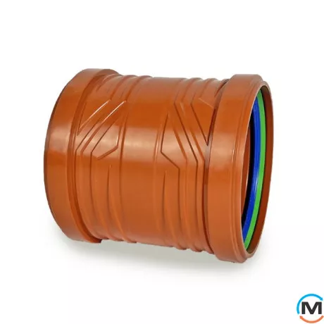 Муфта каналізаційна насувна ASG ESTERNO 110, Діаметр (мм): 110, фото 