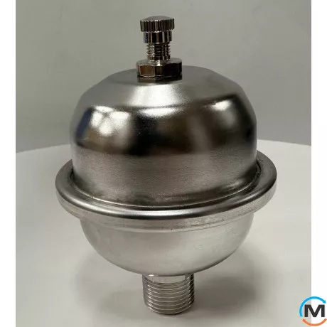 Компенсатор гідродинамічних ударів 0.16л, 10 бар, нержавіюча сталь, Tervix Pro Line Hydra, фото , зображення 2