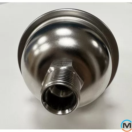 Компенсатор гідродинамічних ударів 0.16л, 10 бар, нержавіюча сталь, Tervix Pro Line Hydra, фото , зображення 3