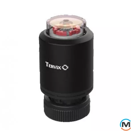 Термопривід Tervix ProLine Egg 2, нормально-закритий чорний, M28*1.5, 230В, Колір: Чорний, фото 