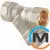 Фильтр Valtec косой (VT.400) 1", Диаметр резьбы: 1", Материал: Латунь, фото 
