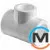 Полипропиленовый тройник Valtec PPR 32 мм, Модификация: 32х32х32, Диаметр (мм): 32, фото 