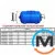 Бак расширительный Zilmet ULTRA-PRO 300 л 1 1/2"G горизонтальный, Диаметр резьбы: 1 1/2", Объем (л): 300, Исполнение: Горизонтальный, Макс.Давление(бар): 10, фото , изображение 2