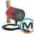Циркуляционный насос Grundfos COMFORT 15-14 BX TDT, Модификация: BX TDT = с таймером. контролем температуры. запорным и обратным клапанами, фото 