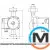 Насос циркуляционный IMP Pumps GHN 25/70-180 с "мокрым ротором" Rp 1, Модификация: GHN 25/70-180, фото , изображение 3