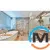 Полотенцесушитель Luxrad MAX H - 1200 mm L - 500 mm 538 Вт цвет белый + крепеж, Цвет: Белый, Высота (мм): 1200, фото , изображение 2