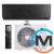 Кондиционер Gree Clivia Dc Inverter Black GWH09AUCXB-K6DNA1A -25°С до 27 м², Цвет: Черный, Площадь помещения (кв.м): 25, фото 