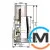 Термостатическая головка Schlosser DIAMANT (M30x1,5) белая с накладным датчиком, фото , изображение 2