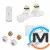 Комплект Schlosser Duo-plex Mini (Comple Selection) угловой левый GZ 1/2 x 15mm Cu белый головка MINI M30x1,5+ Комплект трубок с двойной розеткой, фото 