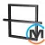 рушникосушарка Genesis-Aqua One DRY 630x530 чорний, фото 