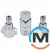 Комплект термостатический Schlosser Exclusive осевой левый GZ 1/2" x 15mm Cu хром, фото , изображение 2