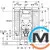 Инсталляция для подвесного унитаза Geberit Duofix 112см с бачком скрытого монтажа Sigma, фото , изображение 3