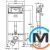 Инсталляция для подвесного унитаза Viega Prevista Dry с клавишей смыва Visign for Life 20 альпийский белый, фото , изображение 3