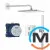 Душевая система скрытого монтажа Grohe Grohtherm Cube хром (34868000), фото 