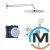 Душевая система скрытого монтажа Grohe Grohtherm с Tempesta 250 хром, фото 