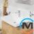 Смеситель для умывальника Grohe Cubeo однорычажный М-SiZE хром скрытый монтаж, фото , зображення 4