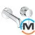 Смеситель для умывальника Grohe Essence New M-Size со стены внешняя часть хром, фото 